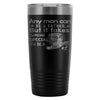 Pug Dad Travel Mug Any Man Can Be A Father 20oz Stainless Steel Tumbler