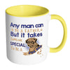 Pug Mug It Takes Someone Special To Be A Pug Dad White 11oz Accent Coffee Mugs
