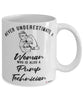 Pump Technician Mug Never Underestimate A Woman Who Is Also A Pump Tech Coffee Cup White