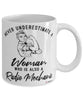 Radio Mechanic Mug Never Underestimate A Woman Who Is Also A Radio Mechanic Coffee Cup White