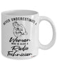 Radio Technician Mug Never Underestimate A Woman Who Is Also A Radio Tech Coffee Cup White