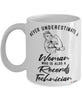 Records Technician Mug Never Underestimate A Woman Who Is Also A Records Tech Coffee Cup White