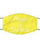 Religious Christian Face Mask Prayer Is Essential Washable Reusable 100% Polyester Made In The USA