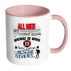 Rescue Diver Mug All Men Are Created Equal Then A White 11oz Accent Coffee Mugs