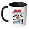 Rescue Diver Mug All Men Are Created Equal Then A White 11oz Accent Coffee Mugs