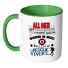 Rescue Diver Mug All Men Are Created Equal Then A White 11oz Accent Coffee Mugs