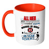 Rescue Diver Mug All Men Are Created Equal Then A White 11oz Accent Coffee Mugs