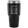 Respiratory Therapist Travel Mug I Am A RT 30 oz Stainless Steel Tumbler