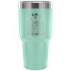 Respiratory Therapist Travel Mug I Am A RT 30 oz Stainless Steel Tumbler