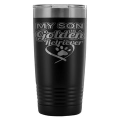 Retriever Travel Mug A Golden Retriever 20oz Stainless Steel Tumbler