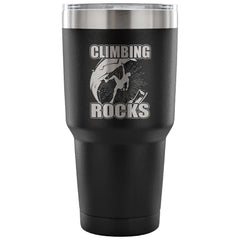 Rock Climber Travel Mug Climbing Rocks 30 oz Stainless Steel Tumbler