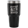 Rock Climbers Travel Mug Climb Up Or Fall Down 30 oz Stainless Steel Tumbler