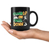 Rock Climbing Mug Climb Up Or Fall Down 11oz Black Coffee Mugs