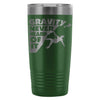 Rock Climbing Travel Mug Gravity? Never Heard Of It 20oz Stainless Steel Tumbler