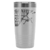 Rock Climbing Travel Mug Gravity? Never Heard Of It 20oz Stainless Steel Tumbler