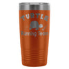 Runners Marathon Travel Mug Turtle Running Team 20oz Stainless Steel Tumbler