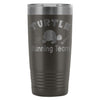 Runners Marathon Travel Mug Turtle Running Team 20oz Stainless Steel Tumbler