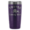 Runners Marathon Travel Mug Turtle Running Team 20oz Stainless Steel Tumbler