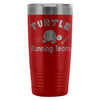 Runners Marathon Travel Mug Turtle Running Team 20oz Stainless Steel Tumbler