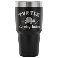 Runners Marathon Travel Mug Turtle Running Team 30 oz Stainless Steel Tumbler