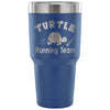 Runners Marathon Travel Mug Turtle Running Team 30 oz Stainless Steel Tumbler