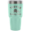 Runners Marathon Travel Mug Turtle Running Team 30 oz Stainless Steel Tumbler