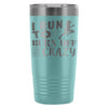 Runners Travel Mug I Run To Burn Off The Crazy 20oz Stainless Steel Tumbler