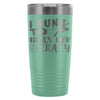 Runners Travel Mug I Run To Burn Off The Crazy 20oz Stainless Steel Tumbler