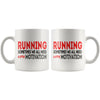 Running Mug Sometimes We All Need A Little Motivation 11oz White Coffee Mugs