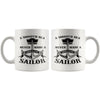 Sailing Mug Smooth Sea Never Made Skillful Sailor 11oz White Coffee Mugs