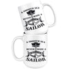 Sailing Mug Smooth Sea Never Made Skillful Sailor 15oz White Coffee Mugs