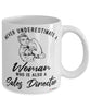 Sales Director Mug Never Underestimate A Woman Who Is Also A Sales Director Coffee Cup White