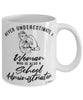 School Administrator Mug Never Underestimate A Woman Who Is Also A School Administrator Coffee Cup White