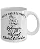 School Social Worker Mug Never Underestimate A Woman Who Is Also A School Social Worker Coffee Cup White