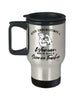 Science Teacher Travel Mug Never Underestimate A Woman Who Is Also A Science Teacher 14oz Stainless Steel