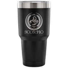 Scorpio Zodiac Birthday Travel Mug 30 oz Stainless Steel Tumbler