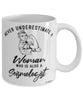 Seismologist Mug Never Underestimate A Woman Who Is Also A Seismologist Coffee Cup White