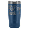 Shihtzu Travel Mug If I Cant Bring My Dog Im Not 20oz Stainless Steel Tumbler