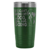 Shihtzu Travel Mug If I Cant Bring My Dog Im Not 20oz Stainless Steel Tumbler