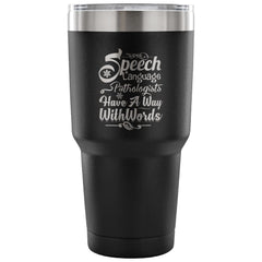 SLP Insulated Coffee Travel Mug A Way With Words 30 oz Stainless Steel Tumbler
