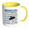 Snowmobiling Mug 10 Reasons To Date A Snowmobiler White 11oz Accent Coffee Mugs