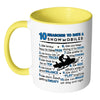 Snowmobiling Mug 10 Reasons To Date A Snowmobiler White 11oz Accent Coffee Mugs