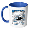 Snowmobiling Mug 10 Reasons To Date A Snowmobiler White 11oz Accent Coffee Mugs