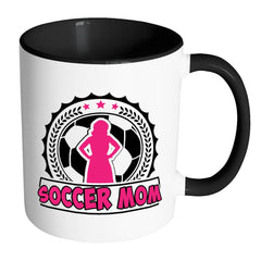 Soccer Mom Mug White 11oz Accent Coffee Mugs