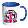 Soccer Mom Mug White 11oz Accent Coffee Mugs