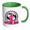 Soccer Mom Mug White 11oz Accent Coffee Mugs