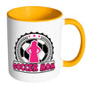 Soccer Mom Mug White 11oz Accent Coffee Mugs