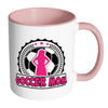 Soccer Mom Mug White 11oz Accent Coffee Mugs