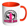 Soccer Mom Mug White 11oz Accent Coffee Mugs