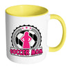 Soccer Mom Mug White 11oz Accent Coffee Mugs